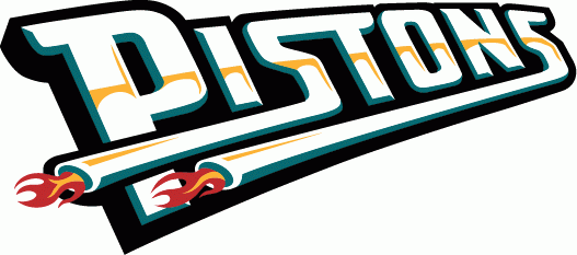 Detroit Pistons 1996-2001 Wordmark Logo t shirts iron on transfers